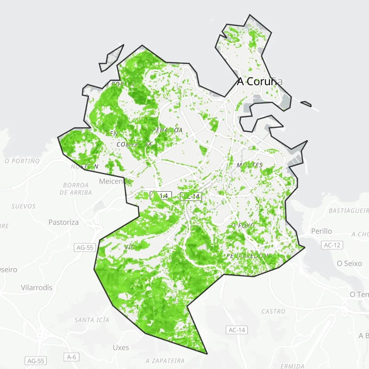 Žaluma — A Coruña