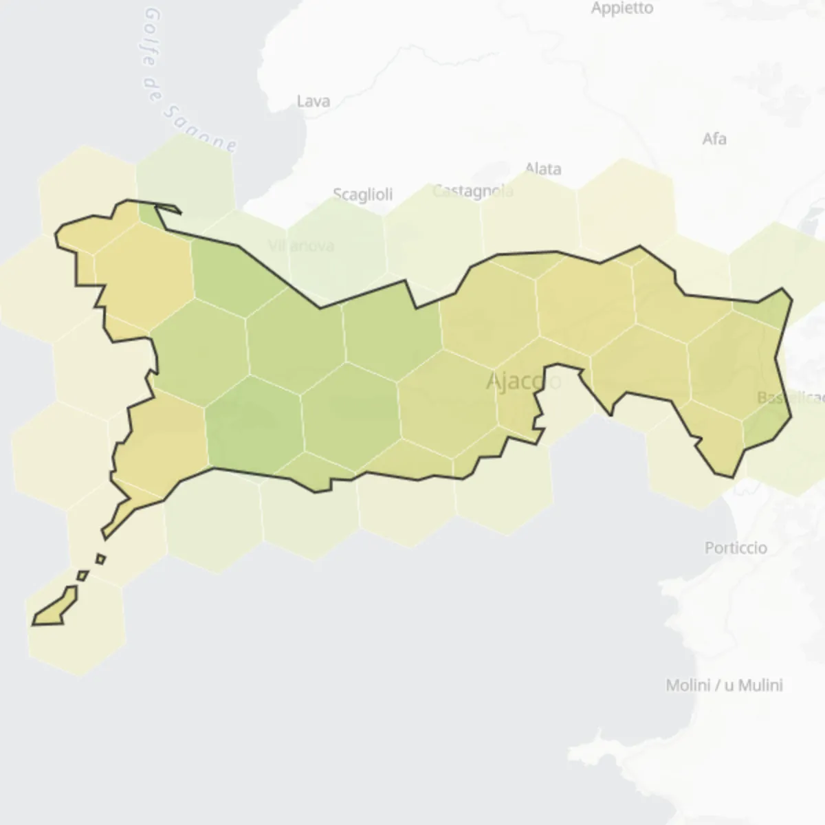 PM2.5 — Ajaccio
