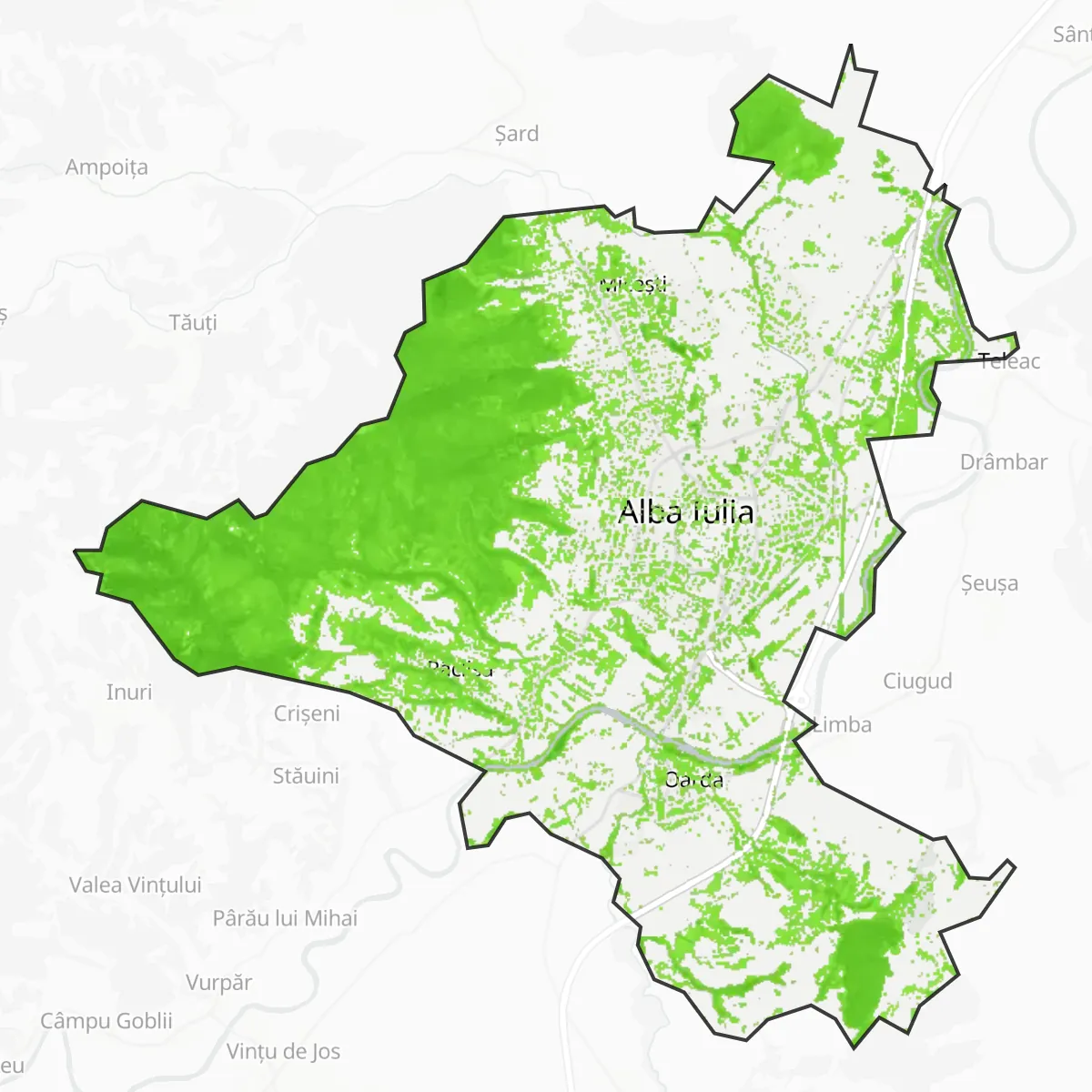 Copertura verde — Alba Iulia