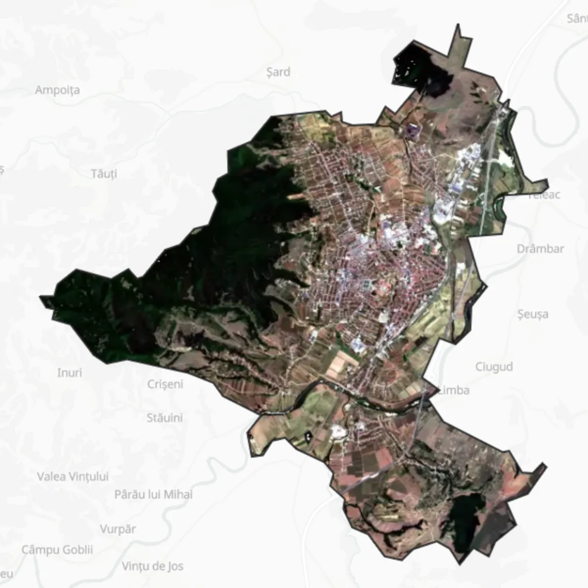 Satellite — Alba Iulia
