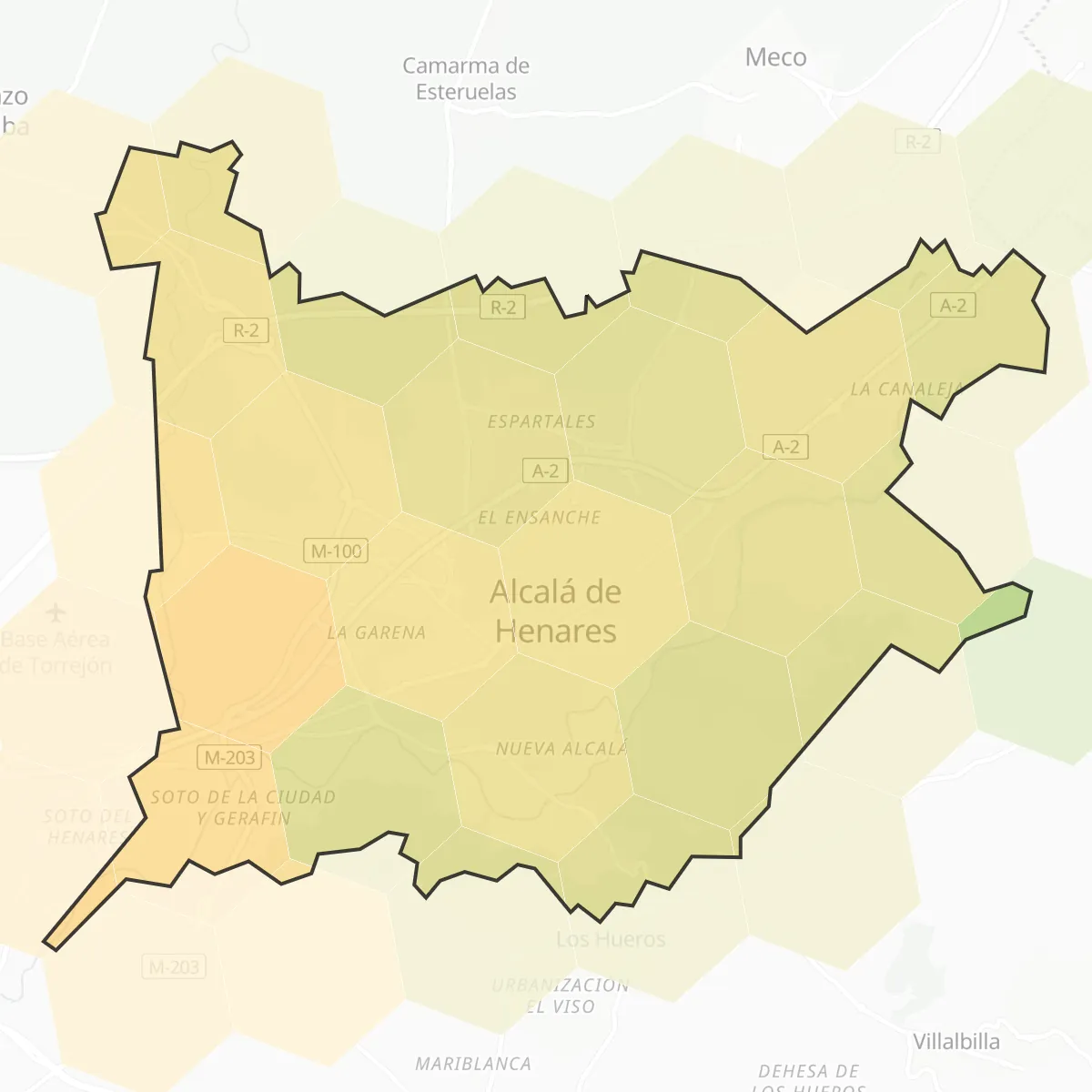 NO2 — Alcalá de Henares