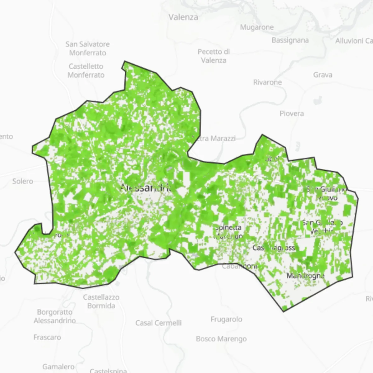 Coberta verda — Alessandria