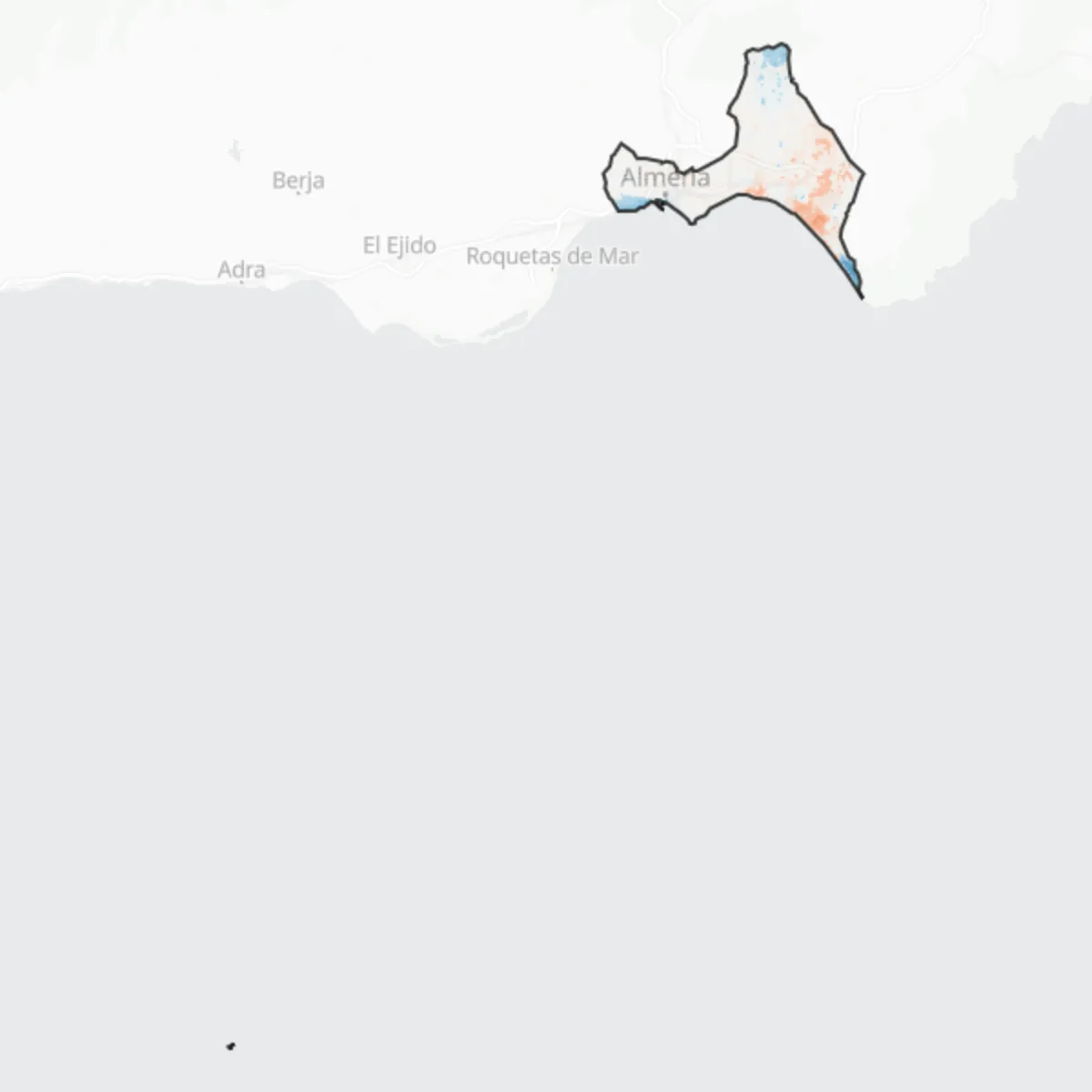 Temperatura — Almería