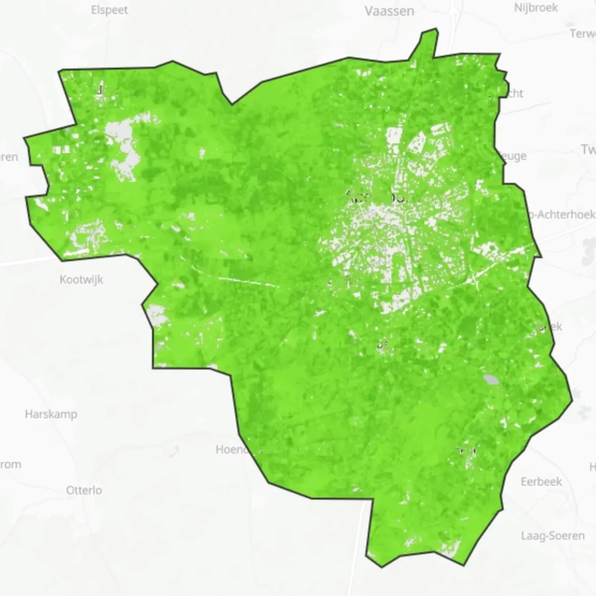 Cobertura verde — Apeldoorn