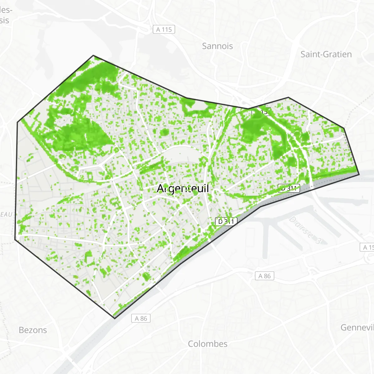 Coberta verda — Argenteuil
