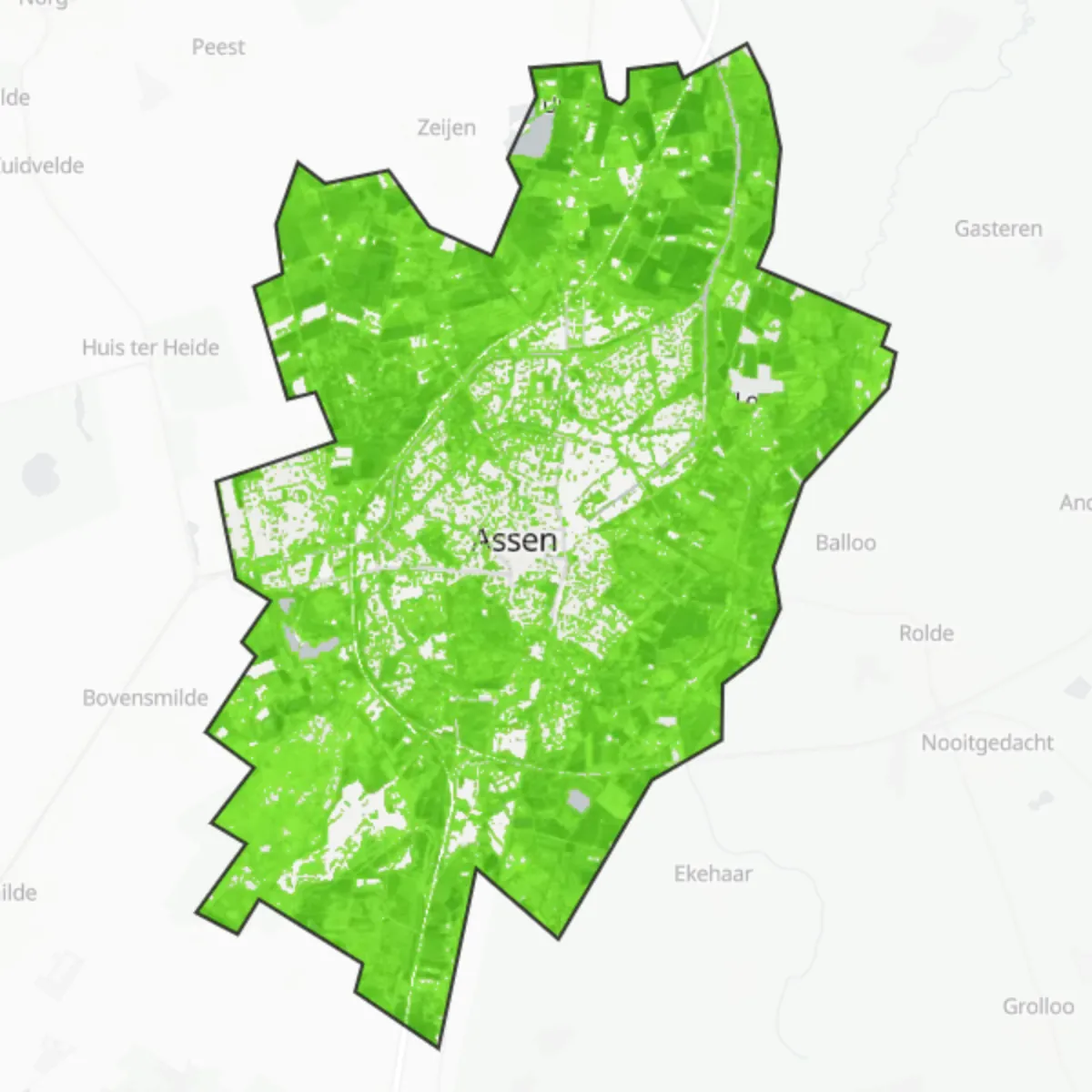 Coberta verda — Assen