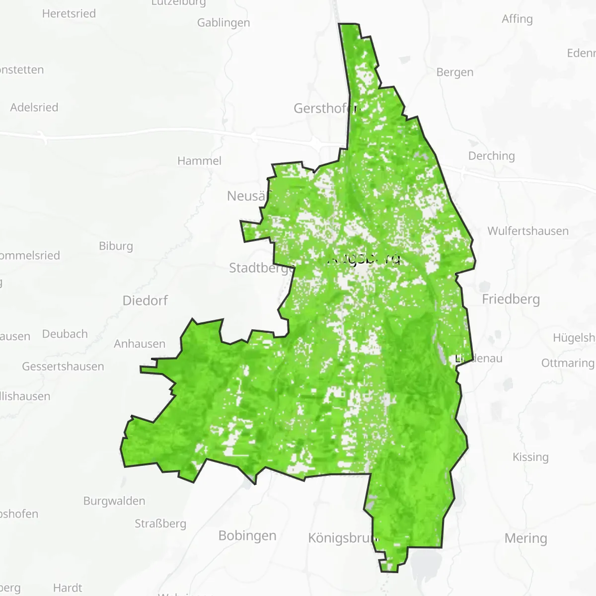 Vihreä peite — Augsburg