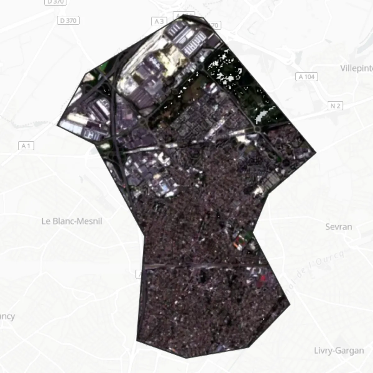 Satelliitti — Aulnay-sous-Bois