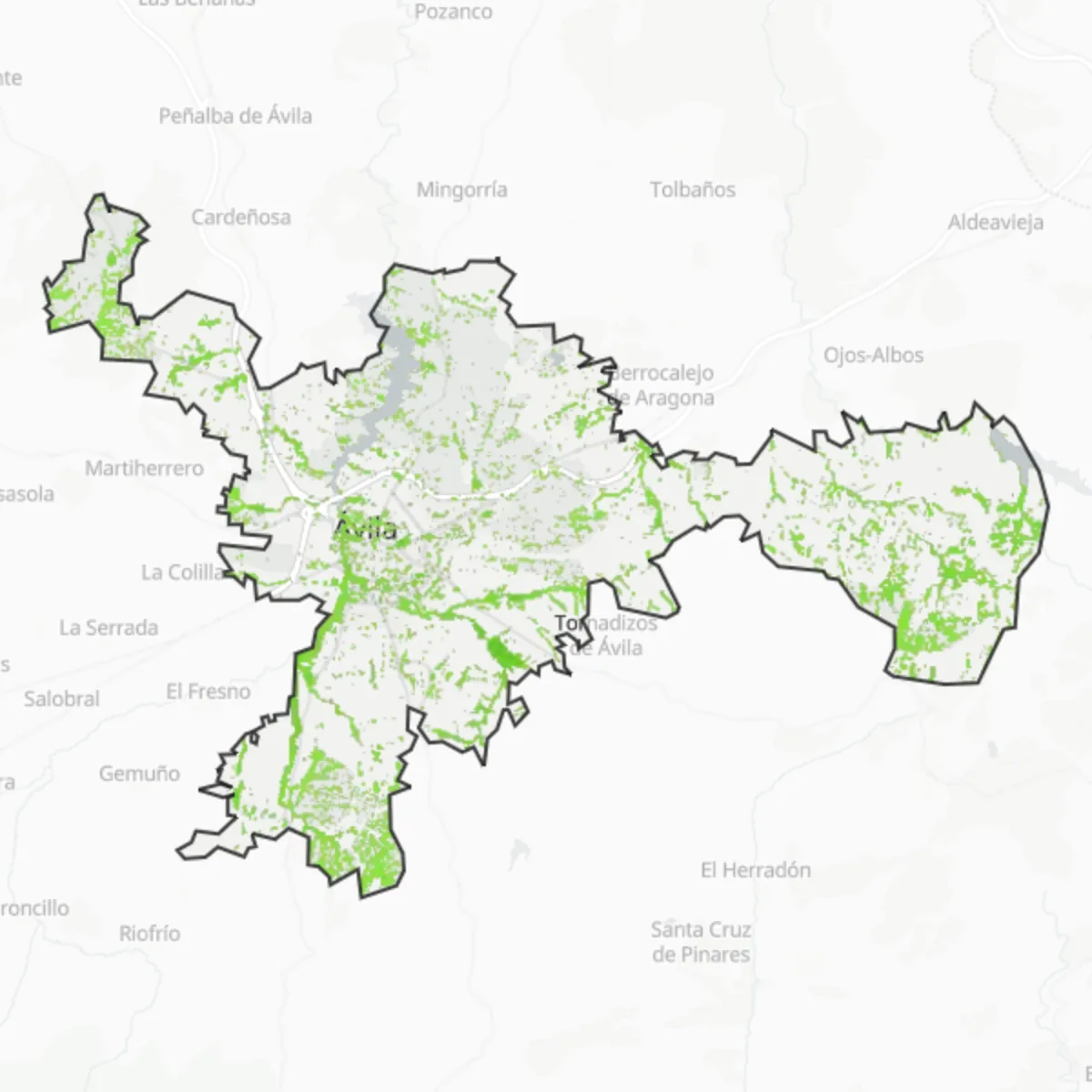Coberta verda — Ávila