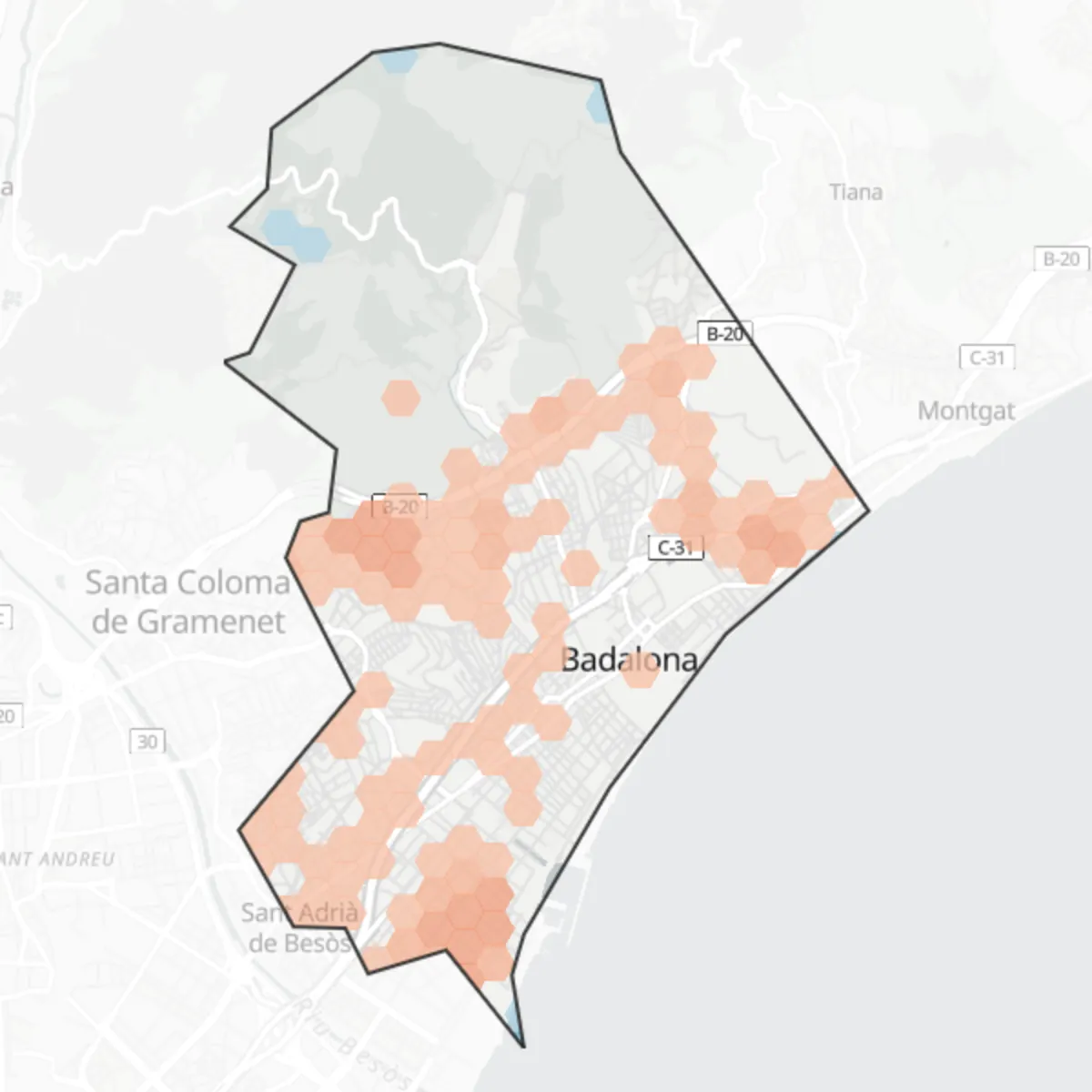 Temperatura — Badalona