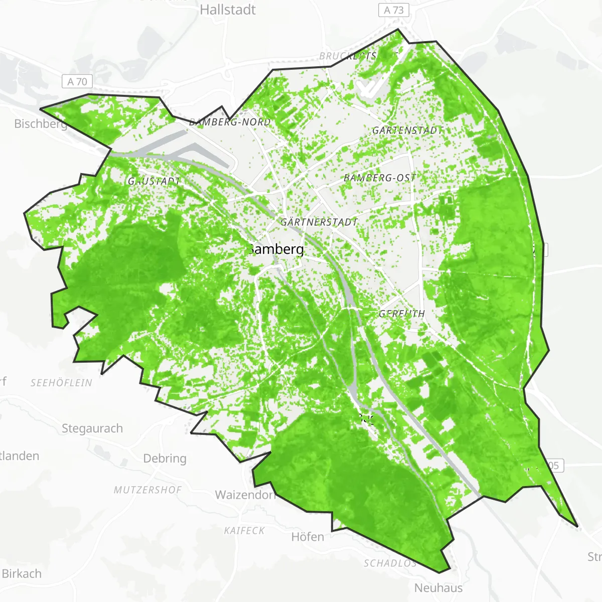 Coberta verda — Bamberg