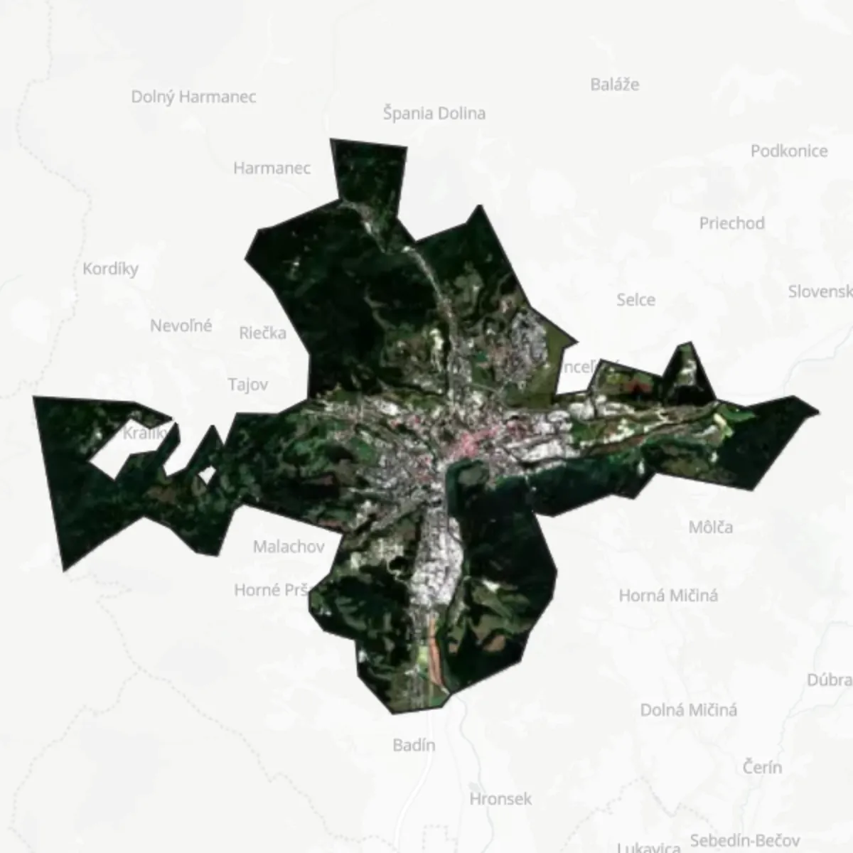 Satelliitti — Banská Bystrica