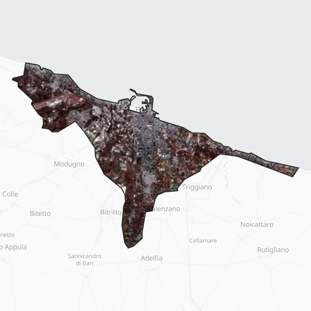 Satellite — Bari