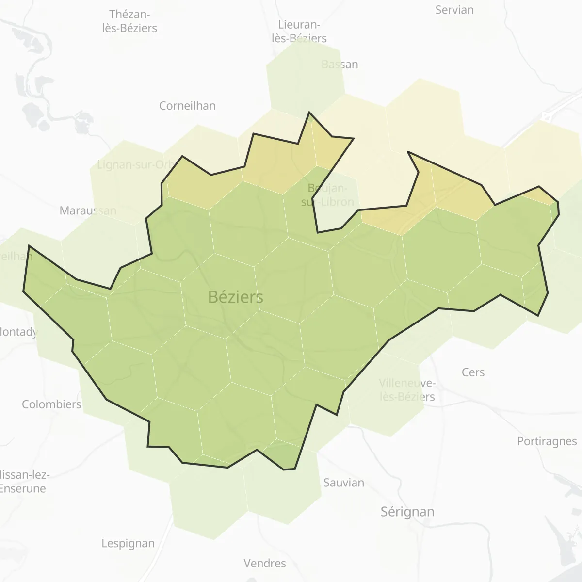 PM10 — Béziers
