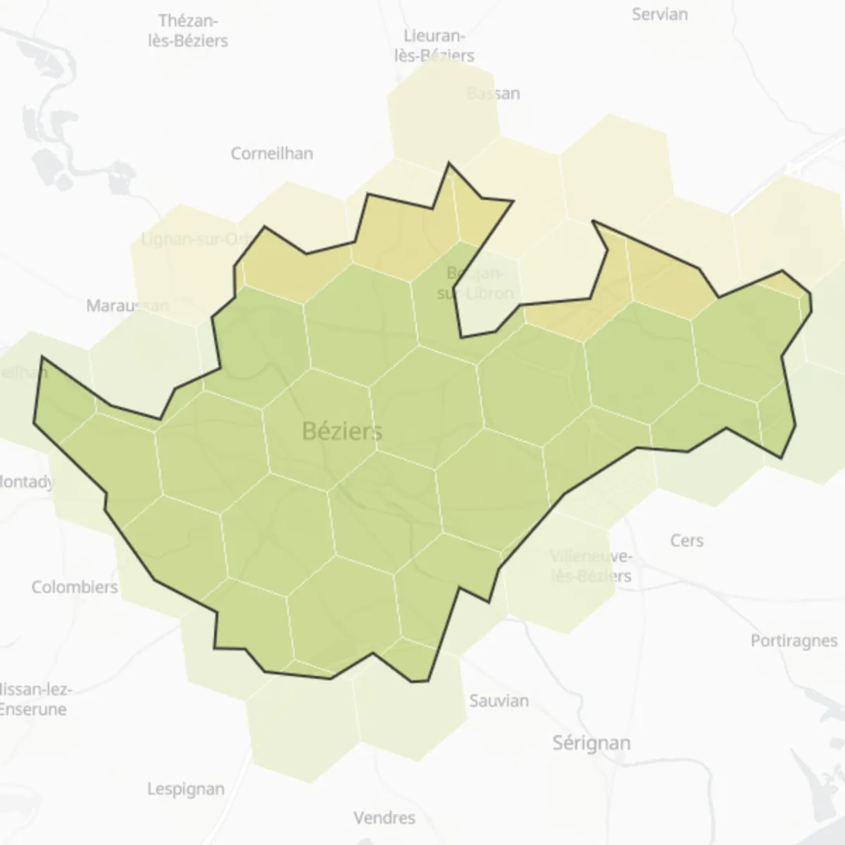 PM2.5 — Béziers