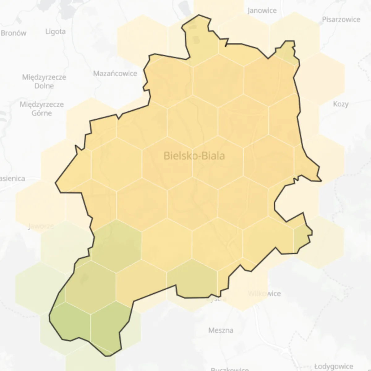 PM10 — Bielsko-Biała