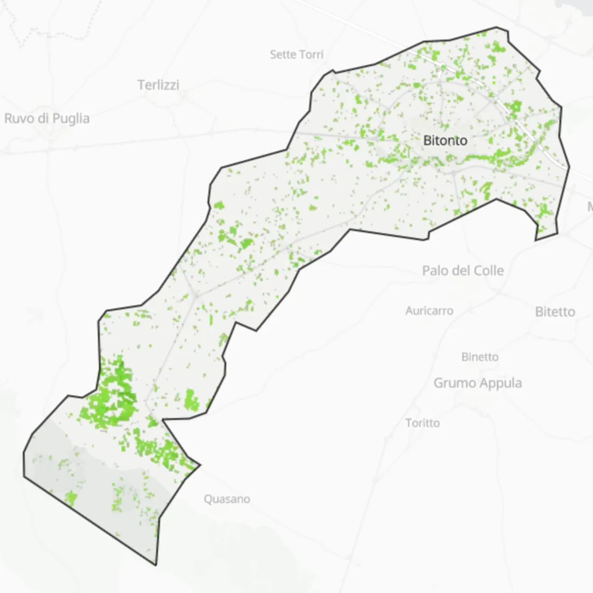 Copertura verde — Bitonto