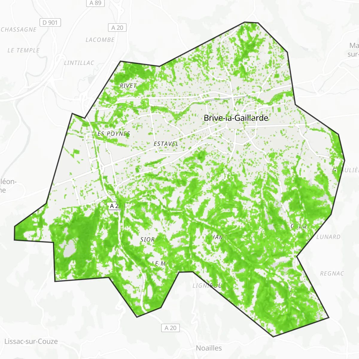 Coberta verda — Briva la Galharda