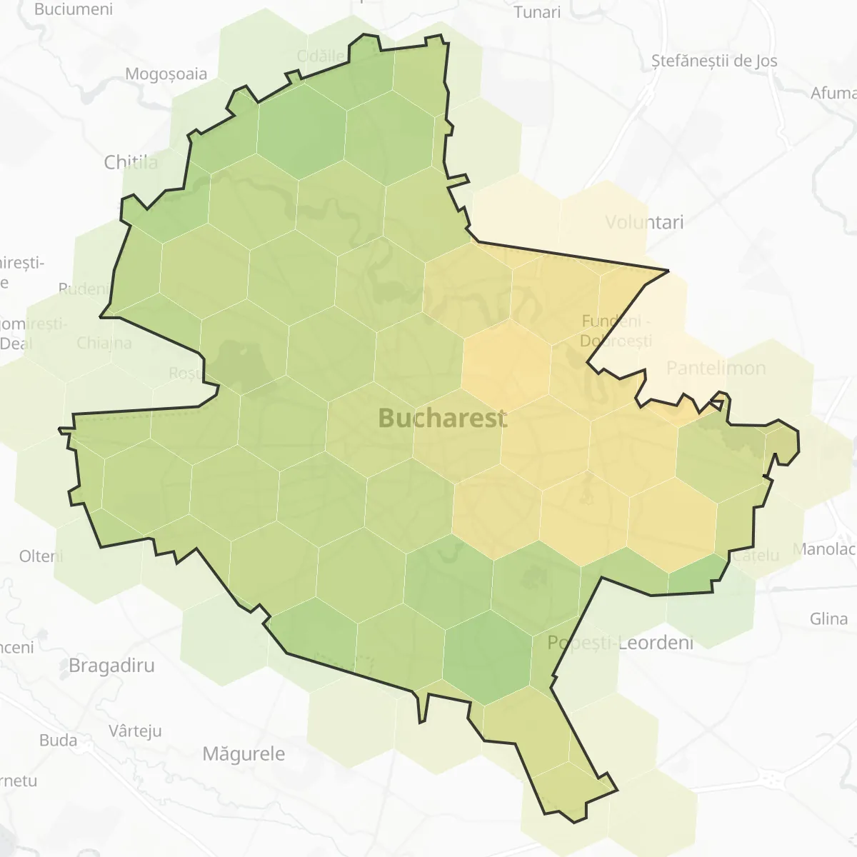 PM10 — Bucarest