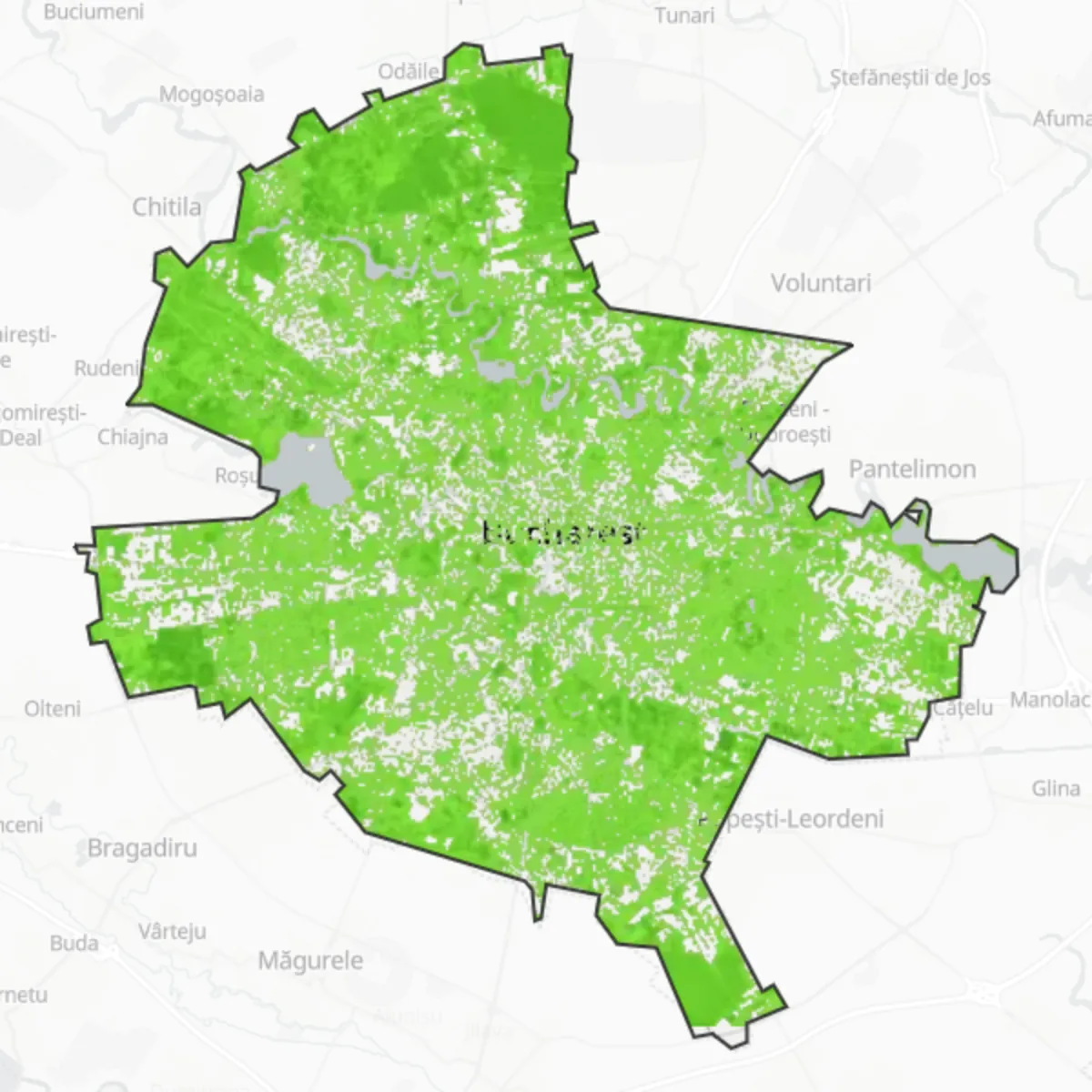 Coberta verda — Bucarest