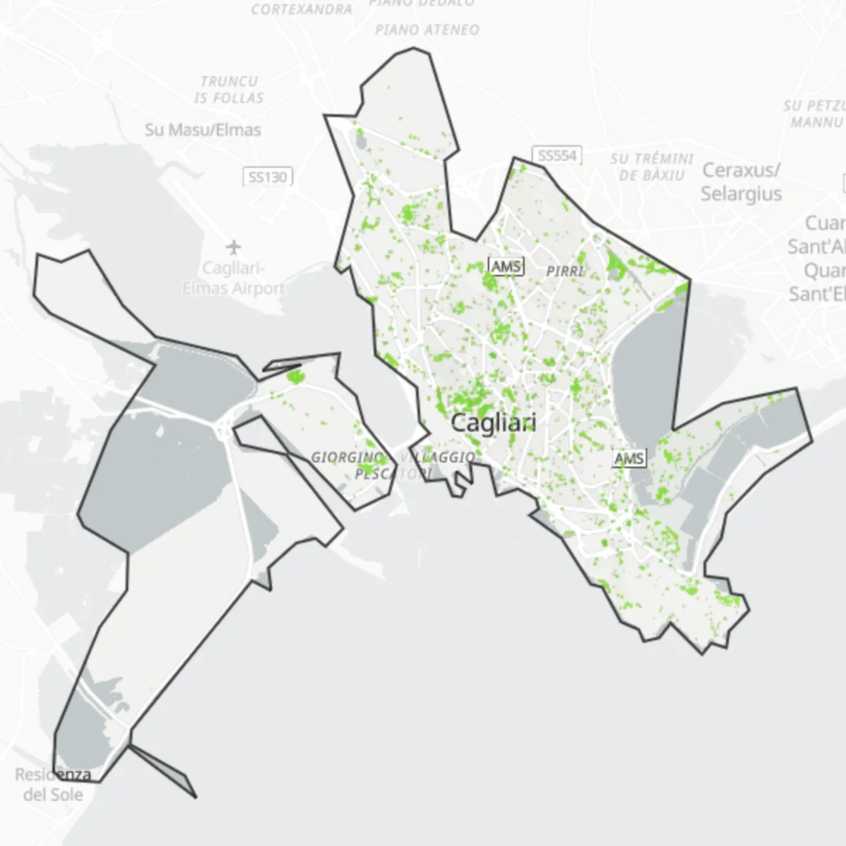 Coberta verda — Cagliari