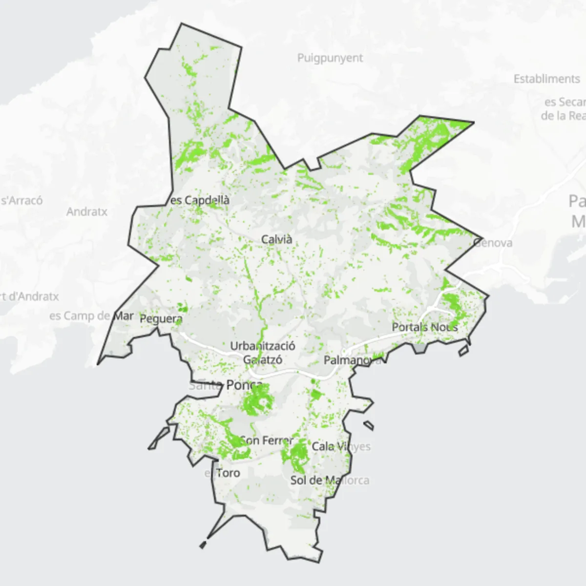 Coberta verda — Calvià