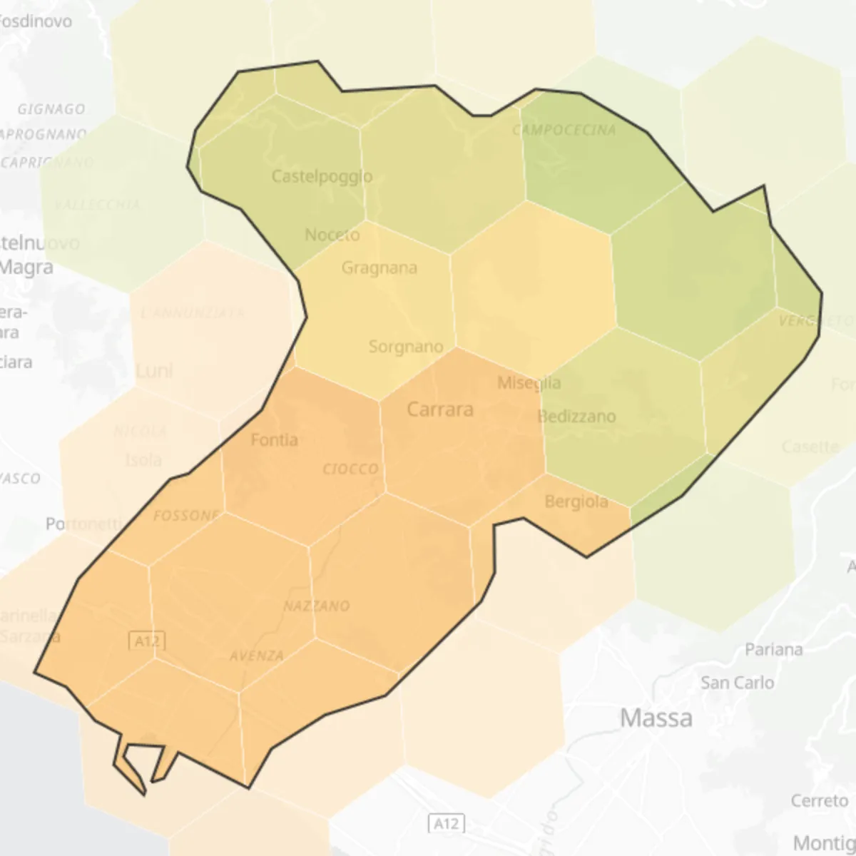 PM2.5 — Carrara