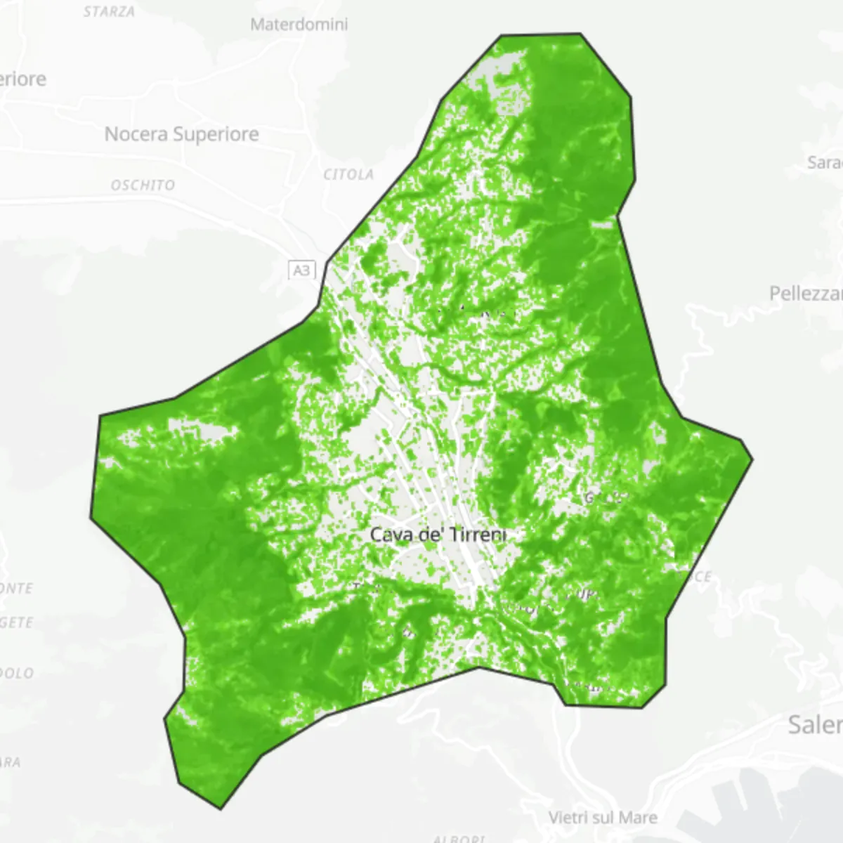 Zöldfelület — Cava Dè Tirreni