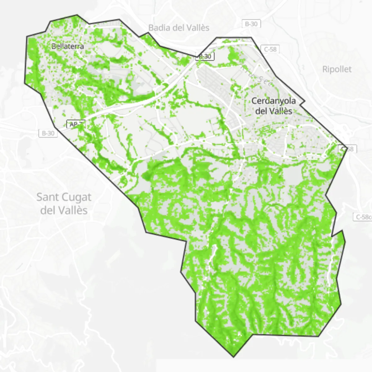 Coberta verda — Cerdanyola del Vallès