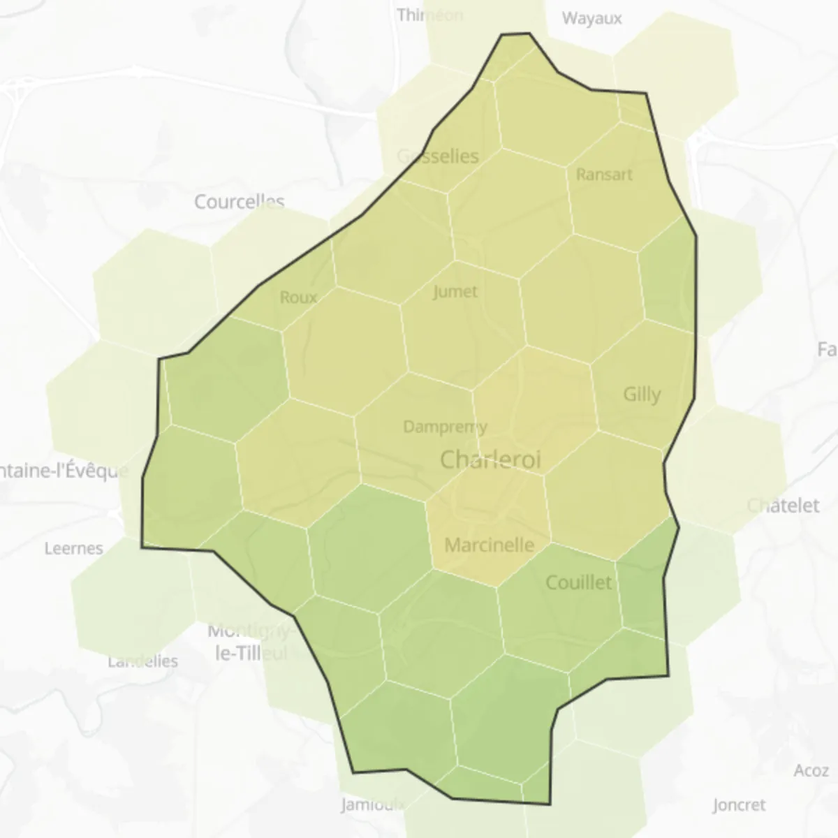 NO2 — Charleroi