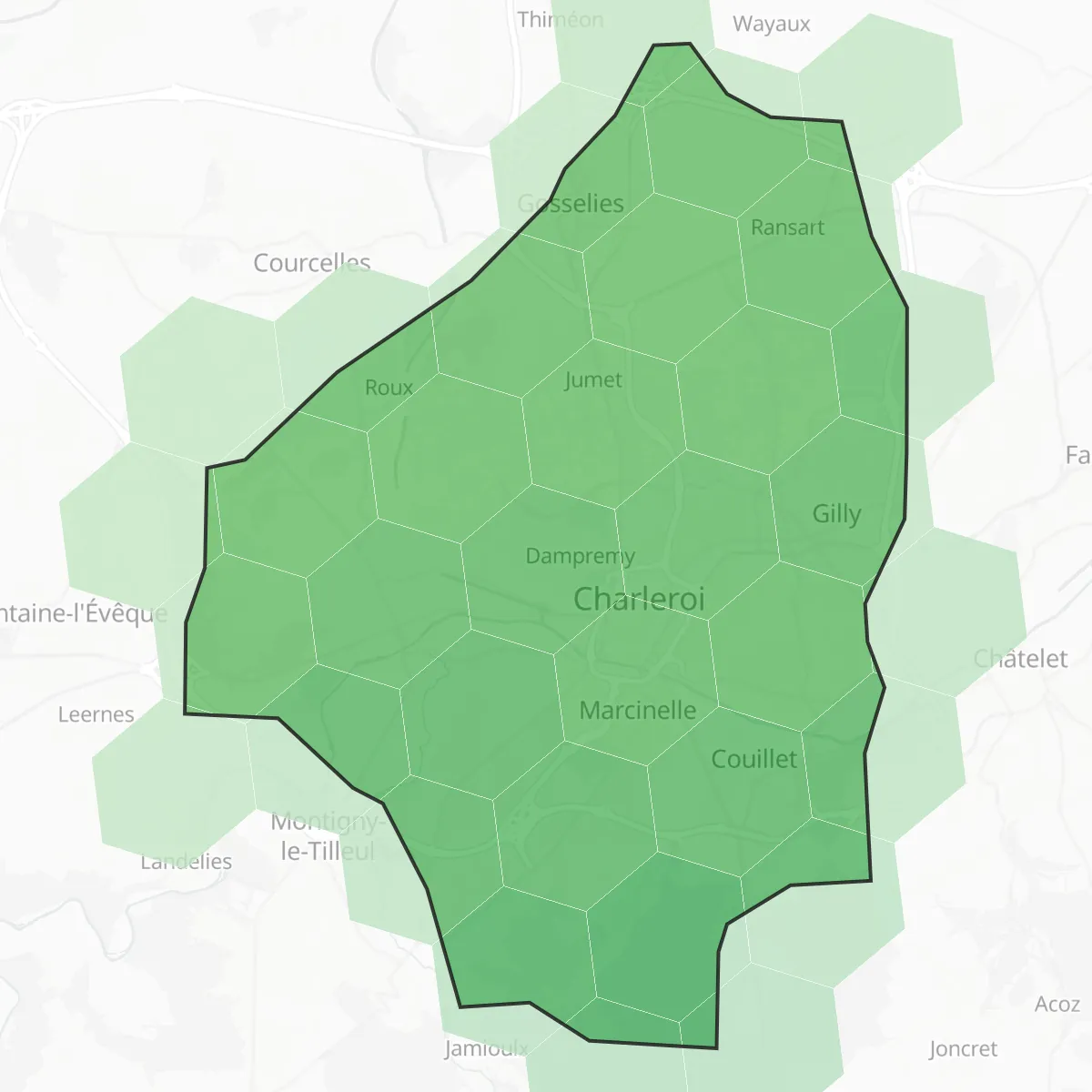 PM10 — Charleroi