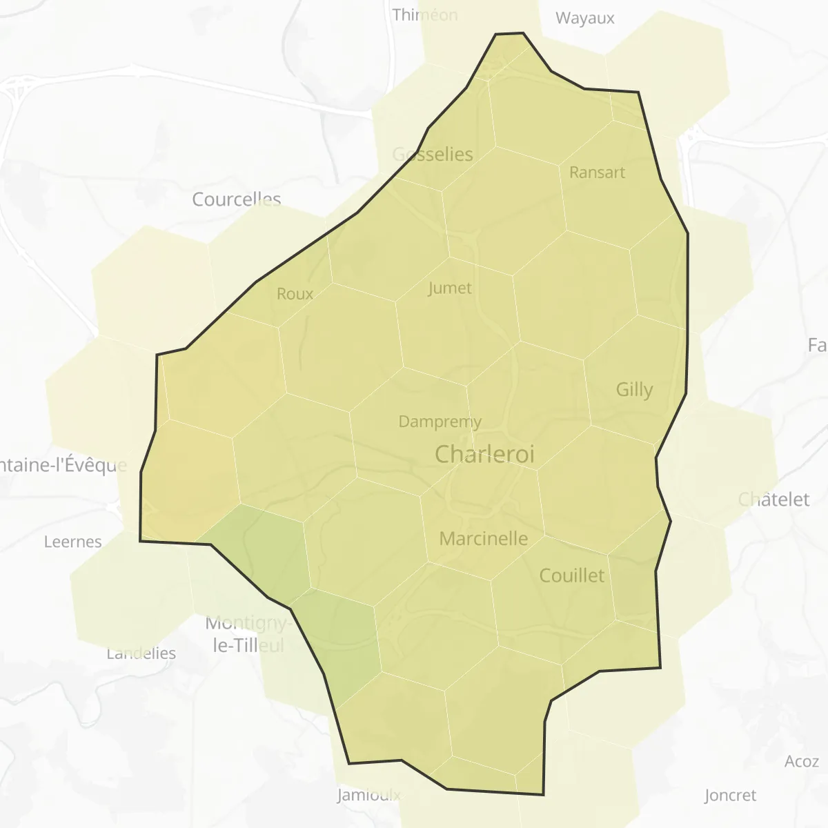 PM2.5 — Charleroi