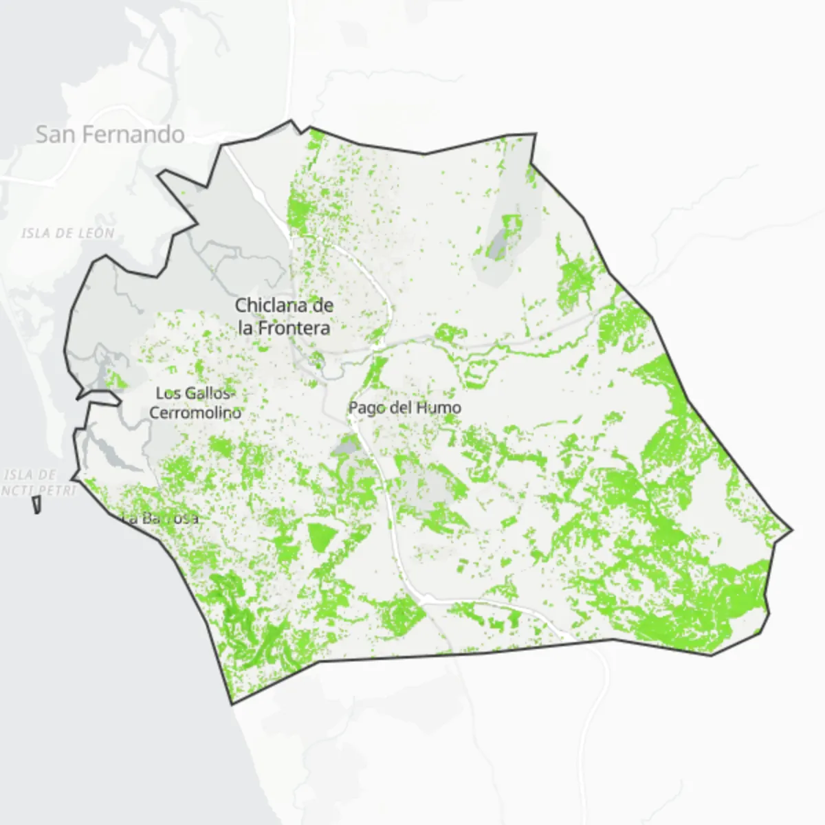 Coberta verda — Chiclana de la Frontera