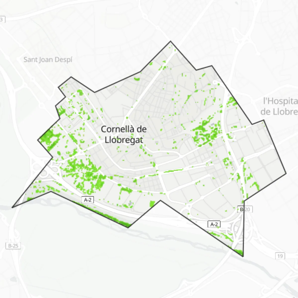 Grünfläche — Cornellà de Llobregat