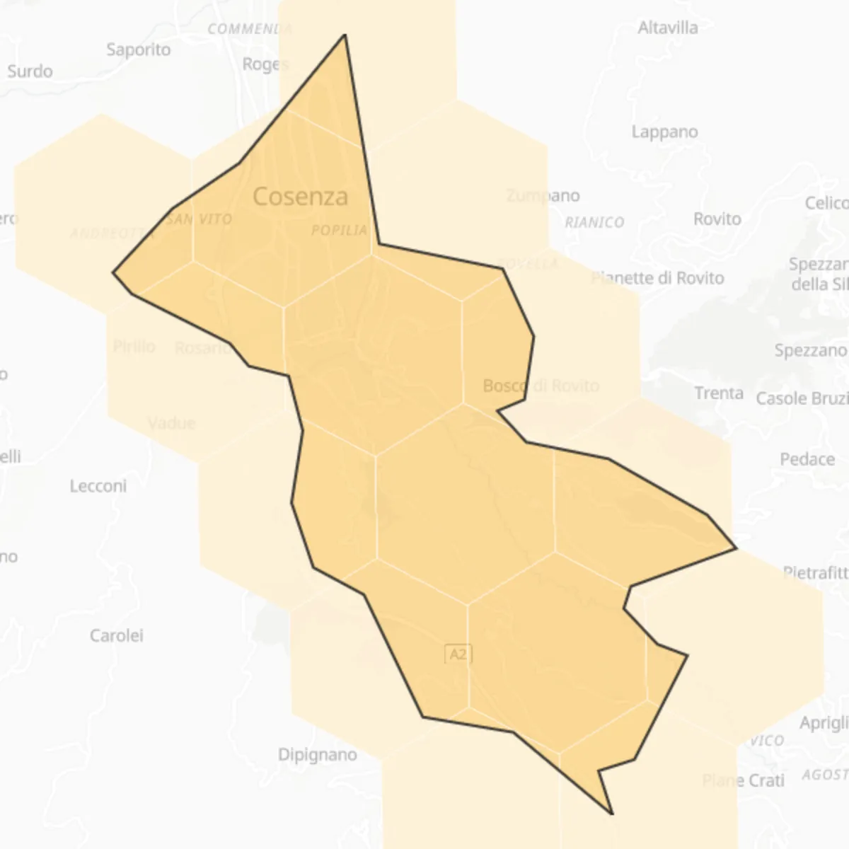 PM10 — Cosenza