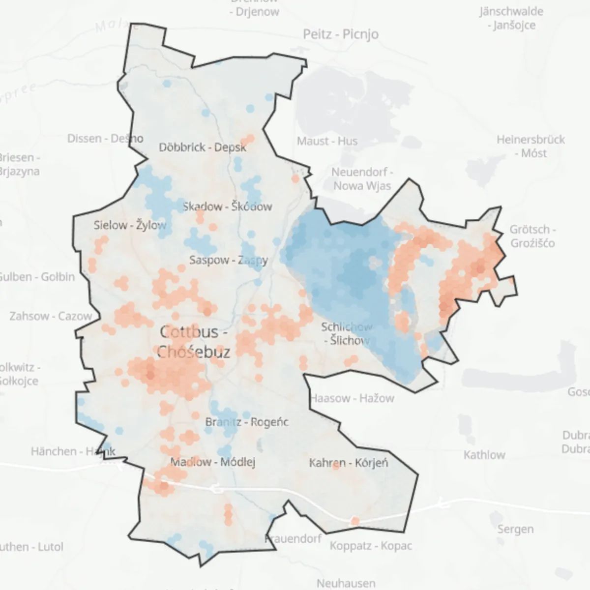Hitze — Cottbus