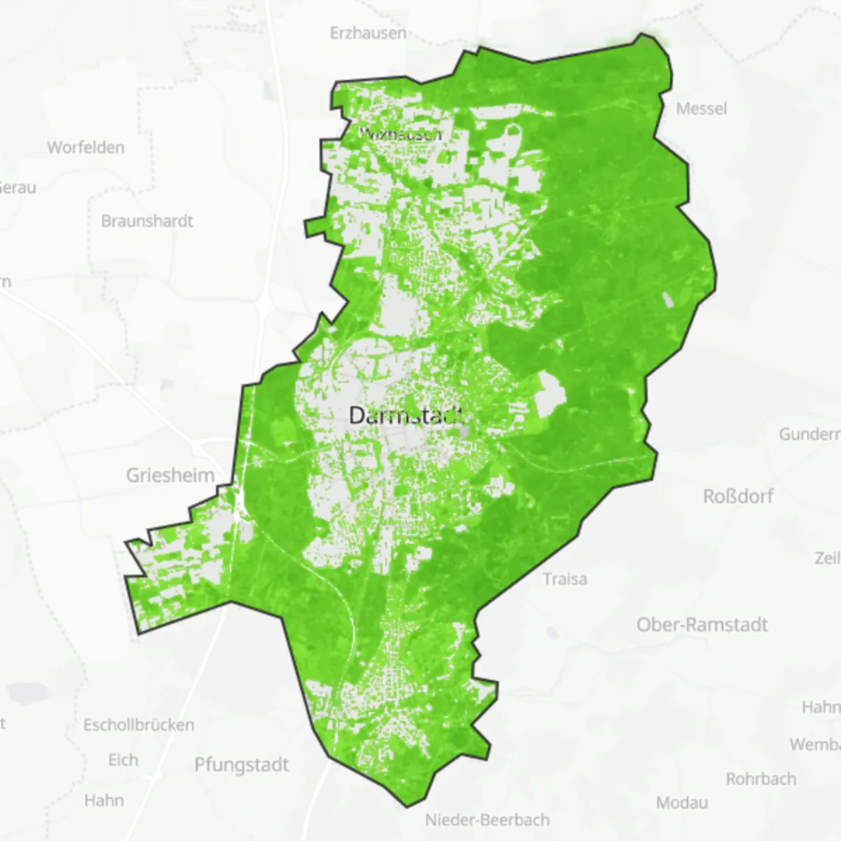 Coberta verda — Darmstadt