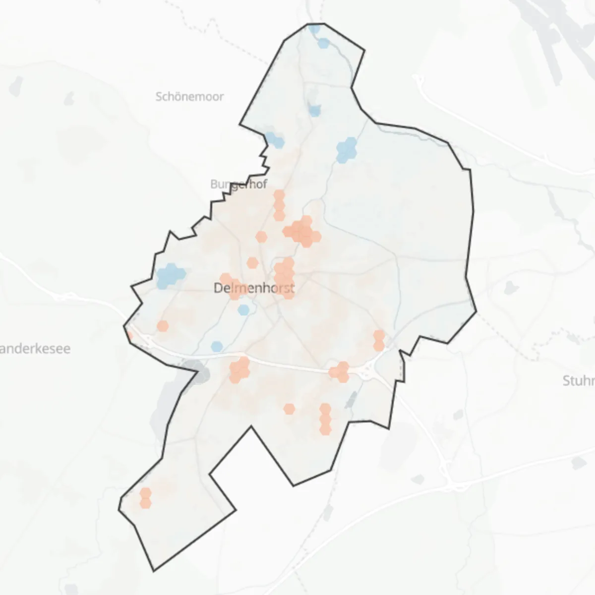 Hitze — Kreisfreie Stadt Delmenhorst