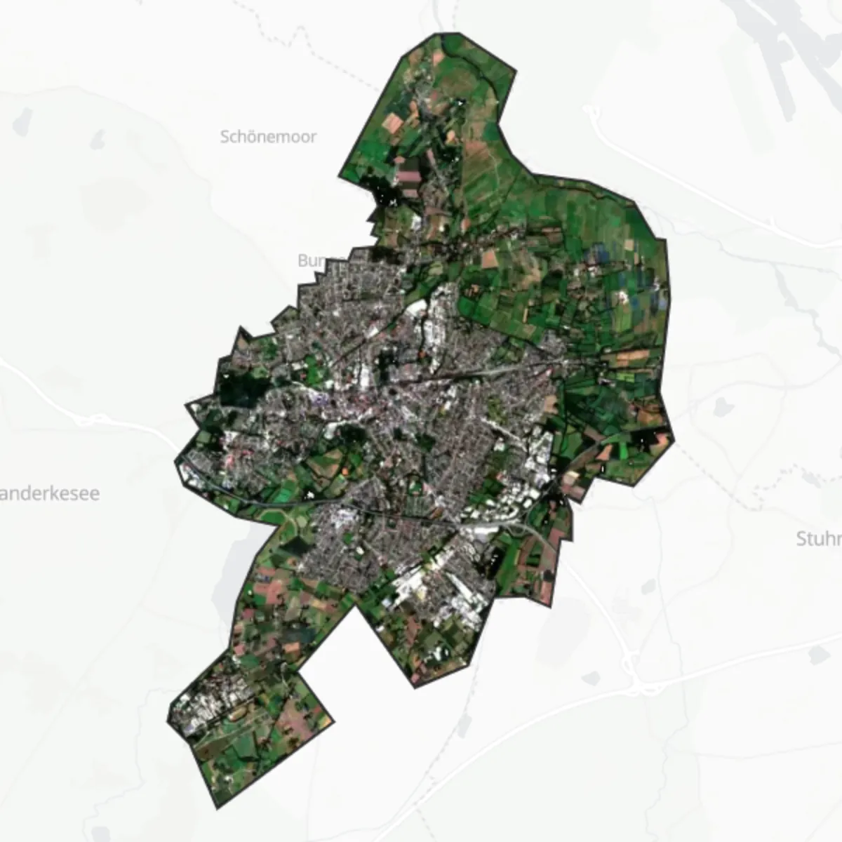 Satellit — Kreisfreie Stadt Delmenhorst
