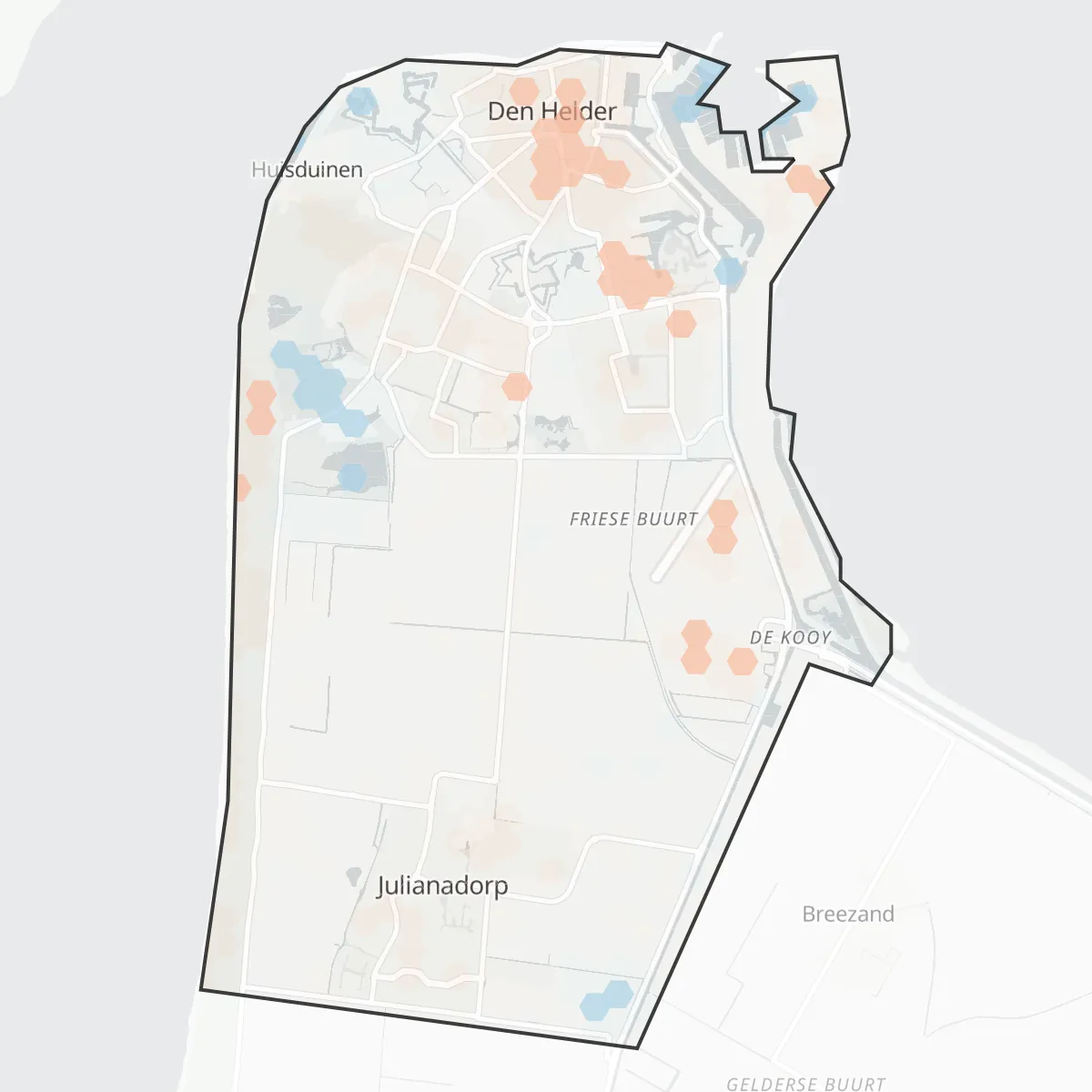 Temperatura — Den Helder