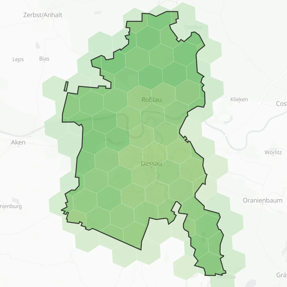 PM10 — Dessau