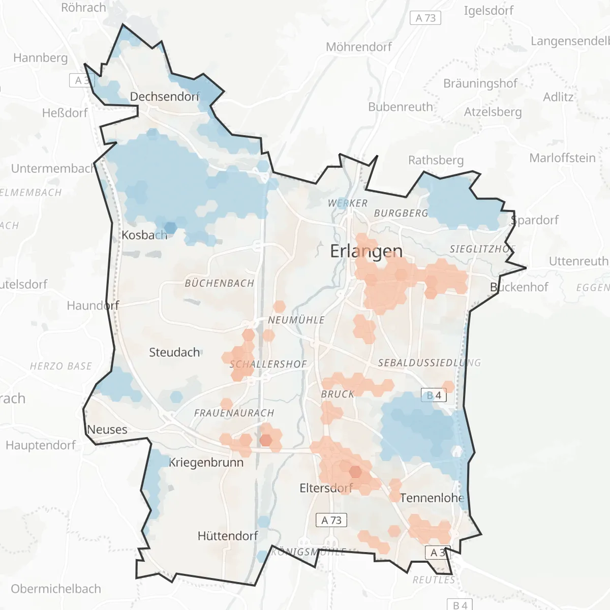 Hitze — Erlangen