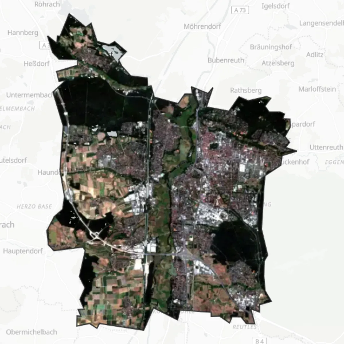 Satellit — Erlangen