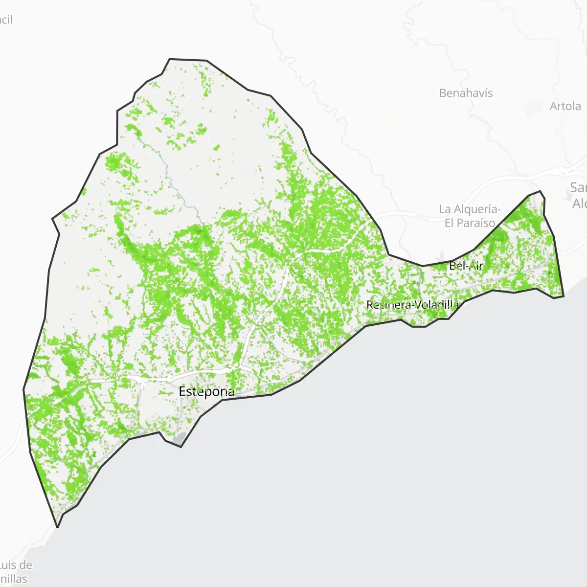 Zieleń — Estepona