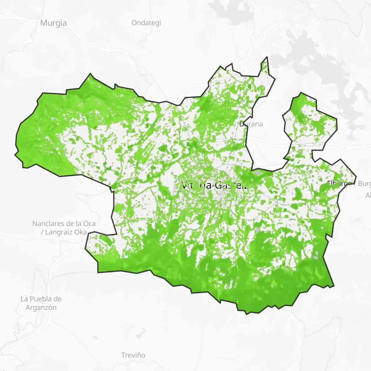 Зелено покритие — Gasteiz / Vitoria