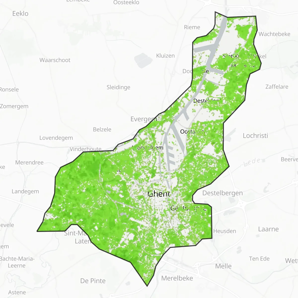 Zieleń — Gent