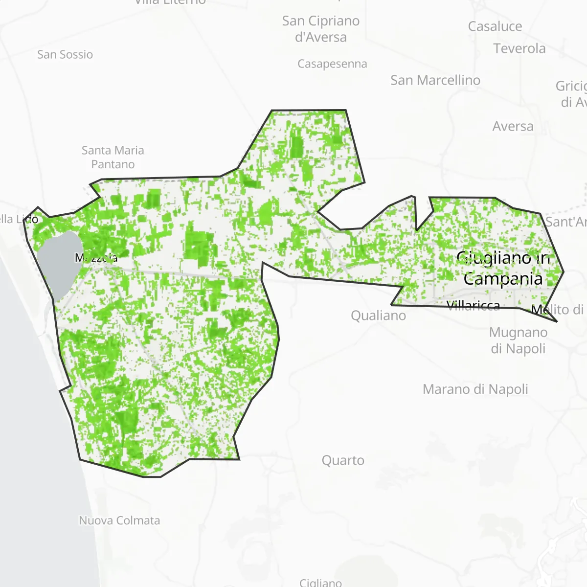 Coberta verda — Giugliano in Campania