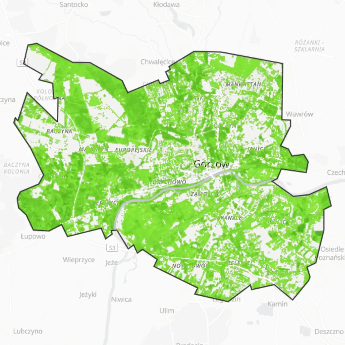 Coberta verda — Gorzów Wielkopolski