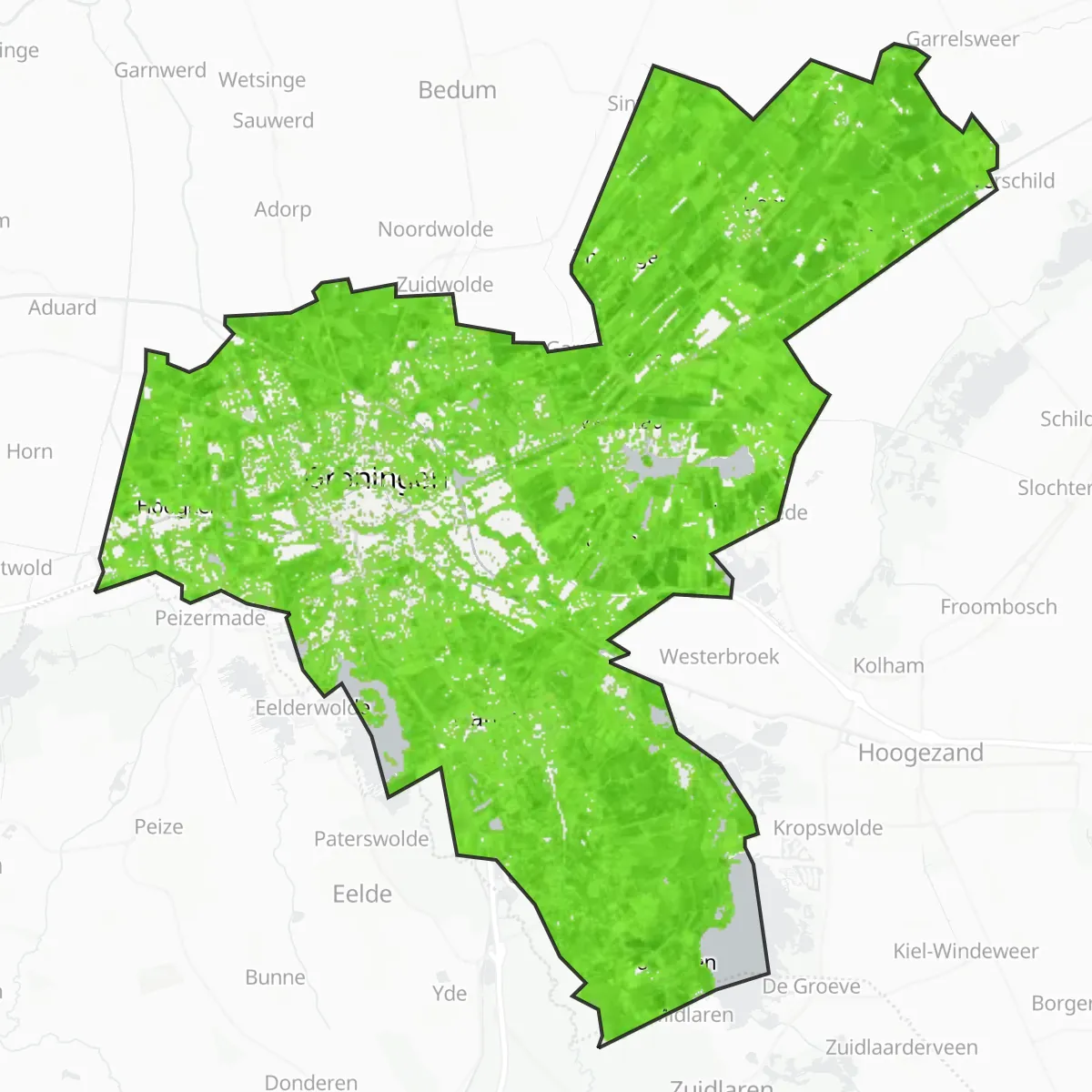 Zieleń — Groningen