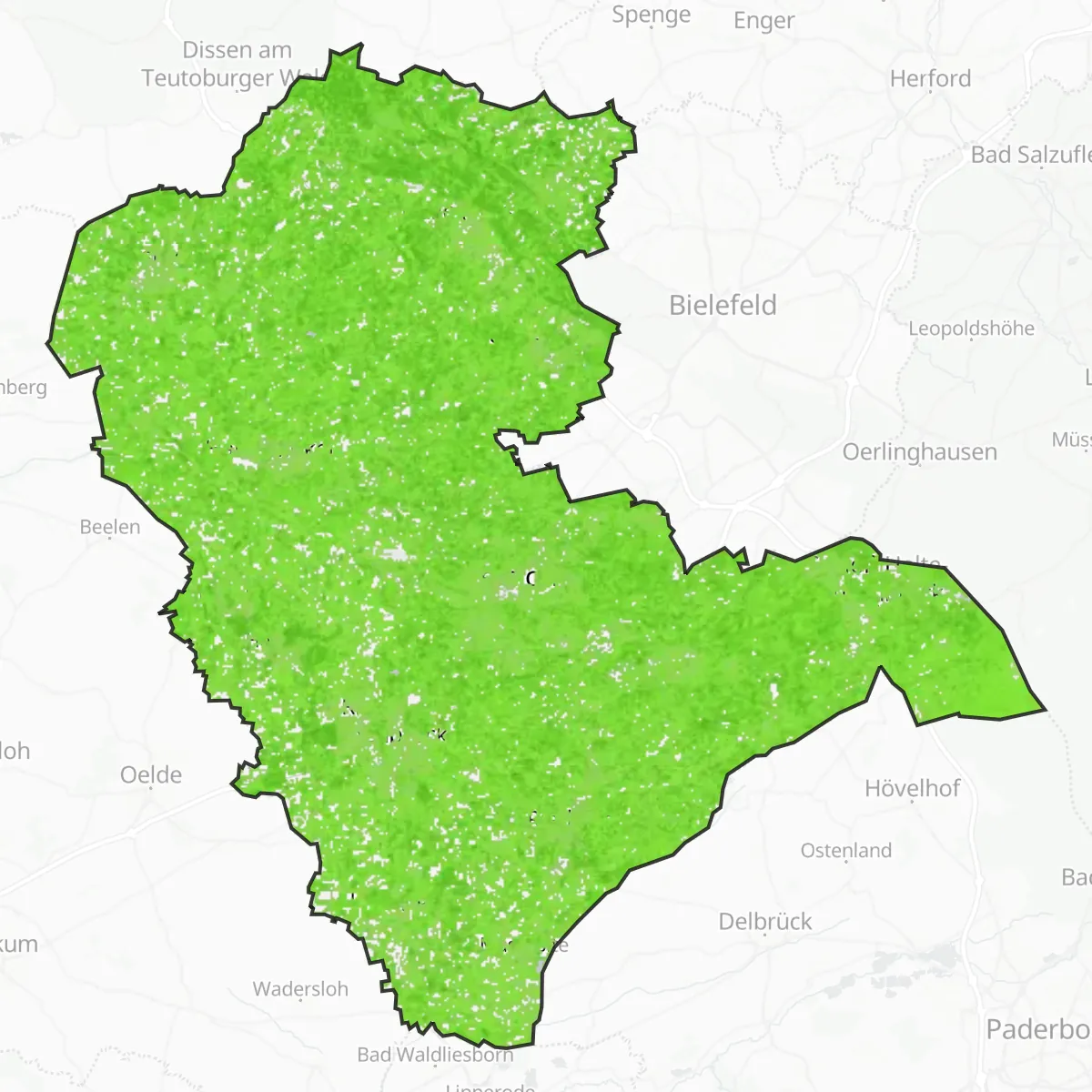 Zelený pokryv — Gütersloh